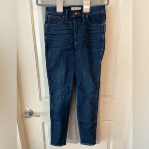 Madewell 10” High Rise Skinny